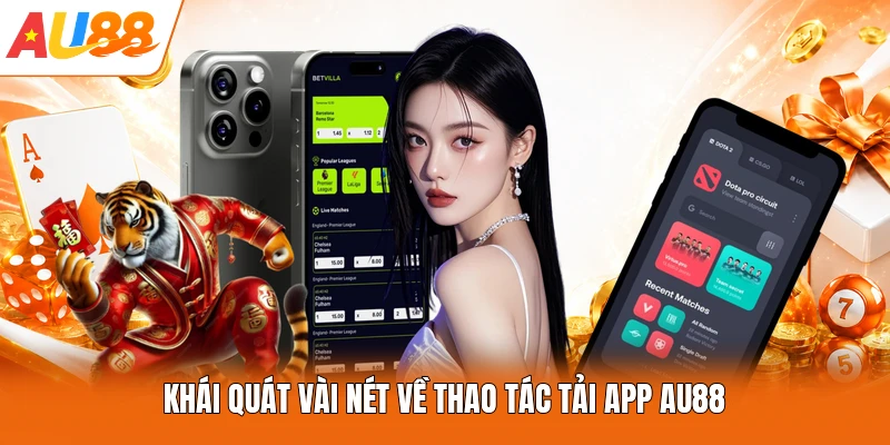 Khái quát vài nét về thao tác tải app AU88