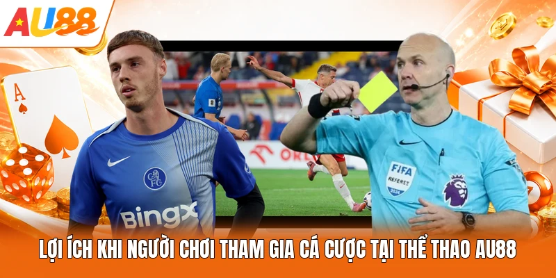 Lợi ích khi người chơi tham gia cá cược tại thể thao AU88