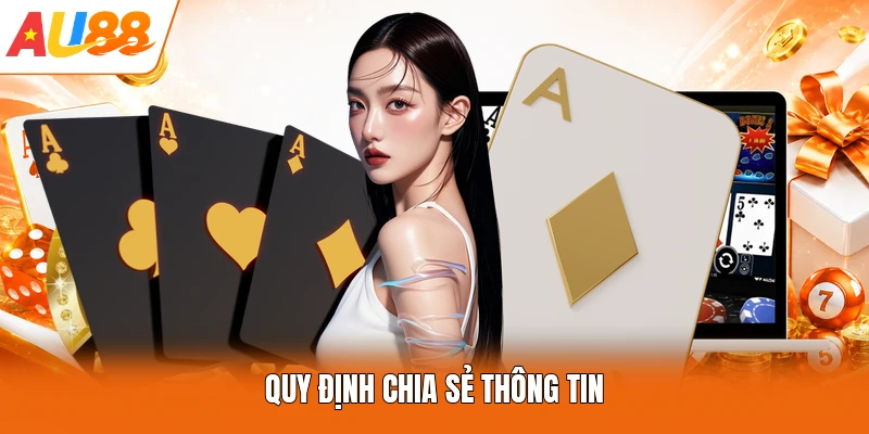 Quy định chia sẻ thông tin